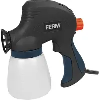 Ferm Elektrische Farbspritzpistole 110W - Für Farben, Lacken und Beizen