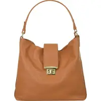 Samantha Look Shopper echt Leder, Made in Italy