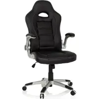 Hjh OFFICE GAME SPORT - Gamingstuhl Schwarz