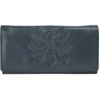 Bruno Banani Geldbörse Mandala Damen blau