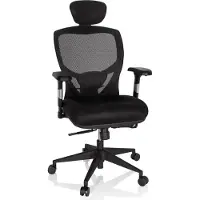 Hjh OFFICE VENUS BASE - High End Bürostuhl Schwarz