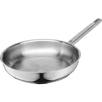 WMF Bratpfanne "Compact Cuisine, Edelstahlpfanne Induktion" Cromargan Edelstahl Rostfrei 18/10 spülmaschinengeeignet, TransTherm-Boden, für alle Herdarten geeignet