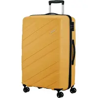 American Tourister Jetdriver Spinner Reisekoffer 100L, Banana Cream