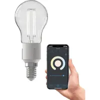 Calex Smart LED-Lampe, E14, P45, 4,5W, Warmweiß, WiFi, Dimmbar