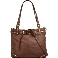 Samantha Look Shopper echt Leder, Made in Italy