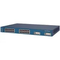 Cisco Catalyst 3550 Switch (10*GBIC slot 2*10/100/1000Base-T), 12000 Eintragungen, 1 Gbit/Sek, SNMP 1, SNMP 2, RMON 1, RMON 2, SNMP 3, Gigabit Ethernet, 190W, 64 MB