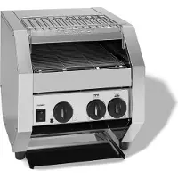 Milan Toast -3 Scheiben Gürteltoaster mit Knopfschutz VOLLOPTIONAL 220-240 V 50/60 Hz 2,8 kW