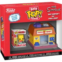 Funko POP! The Simpsons - Bart Simpsons and Kwik-E-Mart Bitty Pop!