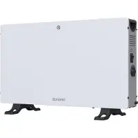 Auronic Konvektorheizung - 2000W - Elektroheizung - Schlafzimmer, Wohnzimmer oder Homeoffice - Heizgerät - Weiß
