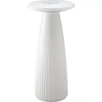 Sigor Blumenvase Akku-Tischleuchte LED Nuflair 24cm Flex-Mood IP54 USB-C dimmbar schneeweiß