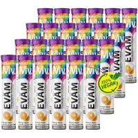 EVÄM Multivitamin Brausetabletten, Kombination aus 10 Vitaminen 24