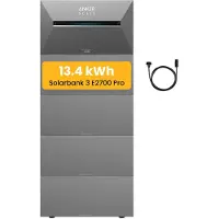 Anker Powerness Balkonkraftwerk Speicher 13,4 kWh, SOLIX Solarbank 3 E2700 Pro mit 4x BP2700 Erweiterungsakku für Balkonkraftwerk (0% MwSt.)