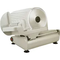 Silva Allesschneider elektrisch AS 520 - Schneidemaschine Brot und Wurst 0-15mm silberfärbig, 150W