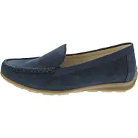 Gabor Schuhe 62.440.02 Blau, Wechselfußbett, rutschfeste, flexible Sohle, einlagengeeignet