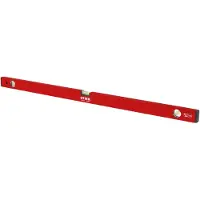 Stier Wasserwaage 100 cm Aluminium ± 1,0 mm/m drei Libellen