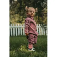 Lindberg Chill Fleece-Overall, Rose, 98