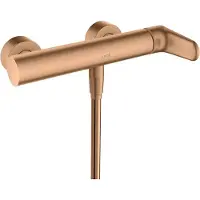 Hansgrohe AXOR Citterio M Einhebel Brausenmischer Aufputz DN 15, 34620140, Farbe: Brushed Bronze