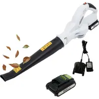 TRUTZHOLM Akku-Laubbläser 20V mit 2000mAh 240km/h Akku & Ladegerät – kabellos, leicht, kraftvoll für Garten & Terrasse