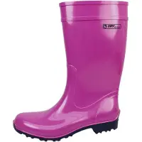 Bockstiegel Damen Gummistiefel Regenstiefel Luisa, Farbe:Rosa, Schuhgröße:EUR 42, Artikel:-6289 fuchsia / dunkelblau