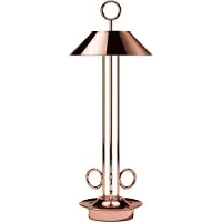 Sigor Akku-Tischleuchte Nudiderot 42cm kupferfarben 2,2W FlexMood 2200K/2700K IP54 Ra85 dimmbar