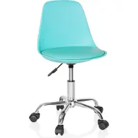 Hjh OFFICE FANCY II - Kinderdrehstuhl Türkis
