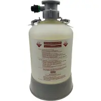 Micro Matic Reinigungsbehälter Reinigungsfass Kunststoff 5 Liter Typ G Dreikant