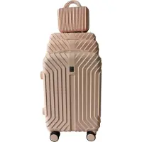 NTK Hartschalenkoffer 4er-Set Mabell Rosa