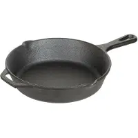 Fox Outdoor Bratpfanne, Gusseisen, Griff, Durchmesser ca. 26 cm