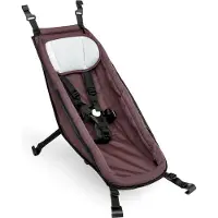 Croozer Babysitz für alle Kid & Kid Plus ab 2014 + Kraams Modelle, Farbe:Blossom Red