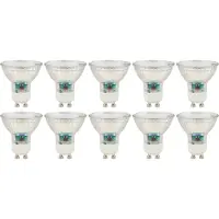 McShine LED-Strahler SP50-10 GU10 5W 400 lm warmweiß 10er-Pack