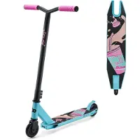 Kinderkraft PL SOLIS Scooter – Cityroller für Kinder ab 5 Jahren & Erwachsene bis 100 kg, Rosa