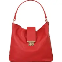 Samantha Look Shopper echt Leder, Made in Italy