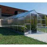 KLASIKA GREENHOUSES Bernard*KLASIKA Gewächshaus 2,35 x 8 m (18,8 m2), mit 6 mm Polycarbonatabdeckung