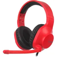 Hyrican SADES Spirits SA-721 Gaming Headset, rot, 3,5 mm Klinke, kabelgebunden, Stereo, Over Ear, PC, PS4, Xbox, Nintendo Switch