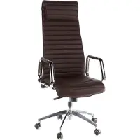 Hjh OFFICE ASPERA 20 - Luxus Chefsessel Braun