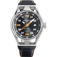 Locman 0537A01S-00BKORPKO Italy Armbanduhr Montecristo Automatik Ref.0537