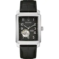 Bulova 96A269 Herrenarmbanduhr Automatik Sutton Schwarz