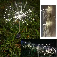 Linder Exclusiv GmbH Solar LED Gartenlicht Außen Gartenbeleuchtung Party Outdoor Lichterkette IP44
