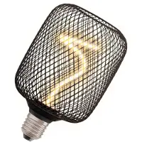 Osram LED Dekoleuchtmittel E27 Square schwarz 3,5W dimmbar warmweiß