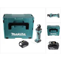 Makita DCO 180 G1J Akku Rotationsschneider 18 V 30.000 U/min + 1x Akku 6,0 Ah + Makpac - ohne Ladegerät