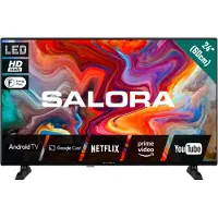 Salora SMART24TV, 61 cm (24"), 1366 x 768 Pixel, LED, Smart-TV, WLAN, Schwarz