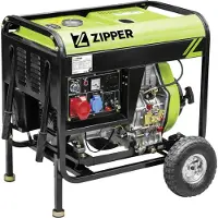 Zipper ZI-STE6700DH, 5700 W, 230 V, 12,5 l, Diesel, Elektronisch, 12 V