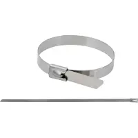Dedra Befestigungselemente aus Edelstahl, 4,6x360mm, SS304, 20 Stück.