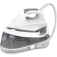 Rowenta VR5020, Pump-driven steam ironing station, 2200 W, 200 g/min, Edelstahl-Bügelsohle, 5 bar, 1,2 l