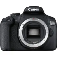 Canon EOS 2000D + EF-S 18-55mm f/3.5-5.6 IS II, 24,1 MP, 6000 x 4000 Pixel, CMOS, Full HD, 475 g, Schwarz