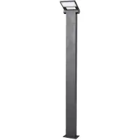 LUCANDE LED Wegeleuchte Marius , schwarz, Aluminium, Modern, LED Außenleuchte
