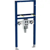 Geberit Duofix Waschtisch-Element mit Unterputz-Geruchverschluss, barrierefrei, für Einlocharmatur,
