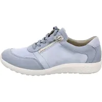 Waldlaufer Schnürhalbschuhe in blau, Gr. 4