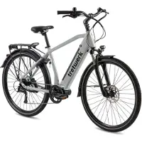 Tretwerk Sonic Pedelec 28 Zoll E Bike Trekkingrad 160 - 180 cm Elektrofahrrad Trekking 8 Gänge grau