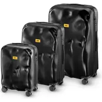 Crash Baggage Icon Kofferset Gr. L/M/S - Black